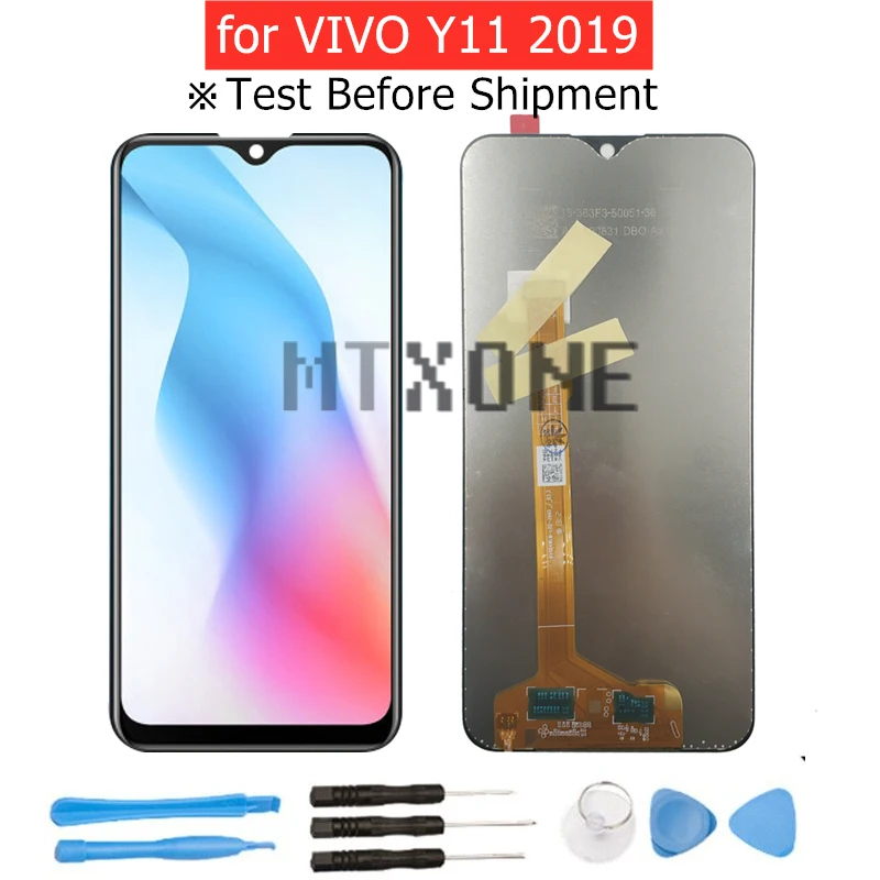 ЖК дисплей для VIVO Y11 2019 запасные части сенсорного экрана|Экраны мобильных