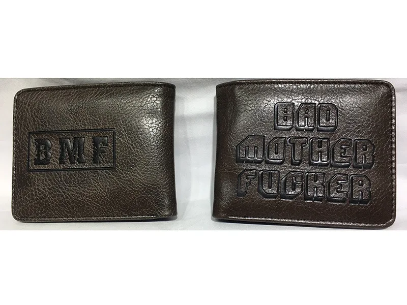 New Bad Mother Wallet Pulp Fiction Purase Vulgar Novel Alternative Personality Rebellious Movie | Спорт и развлечения