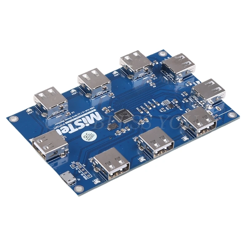 Ручная сварка мистер usb-хаб v2.1 доска для FPGA 7 Порты USB Прямая доставка | Электроника