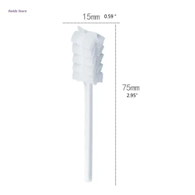 

30 Pcs/Box Baby Tongue Cleaner Disposable Gauze Toothbrush Paper Rod Infant Oral Cleaning Brush Stick Dental Care