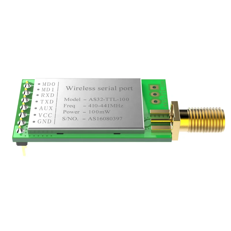 1 пара 433 МГц SX1278 LORA беспроводной радиочастотный модуль 100 МВт 3000 м дальнее