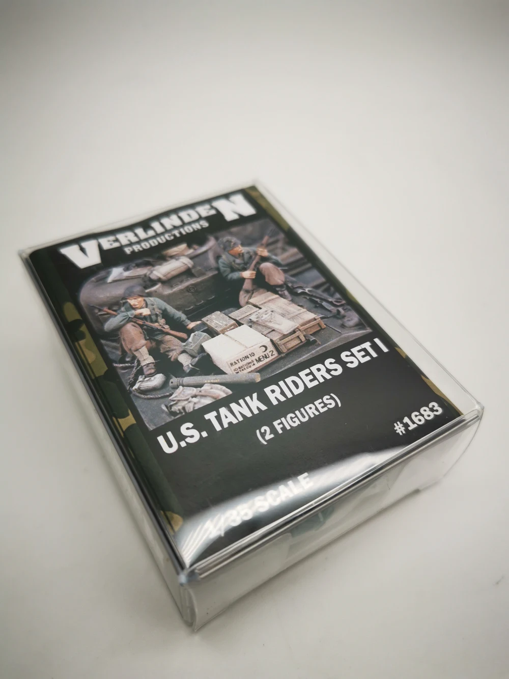 

VERLINDEN #1683 US Tank Riders WWII Set No.1 1/35 Resin Model Box Packing