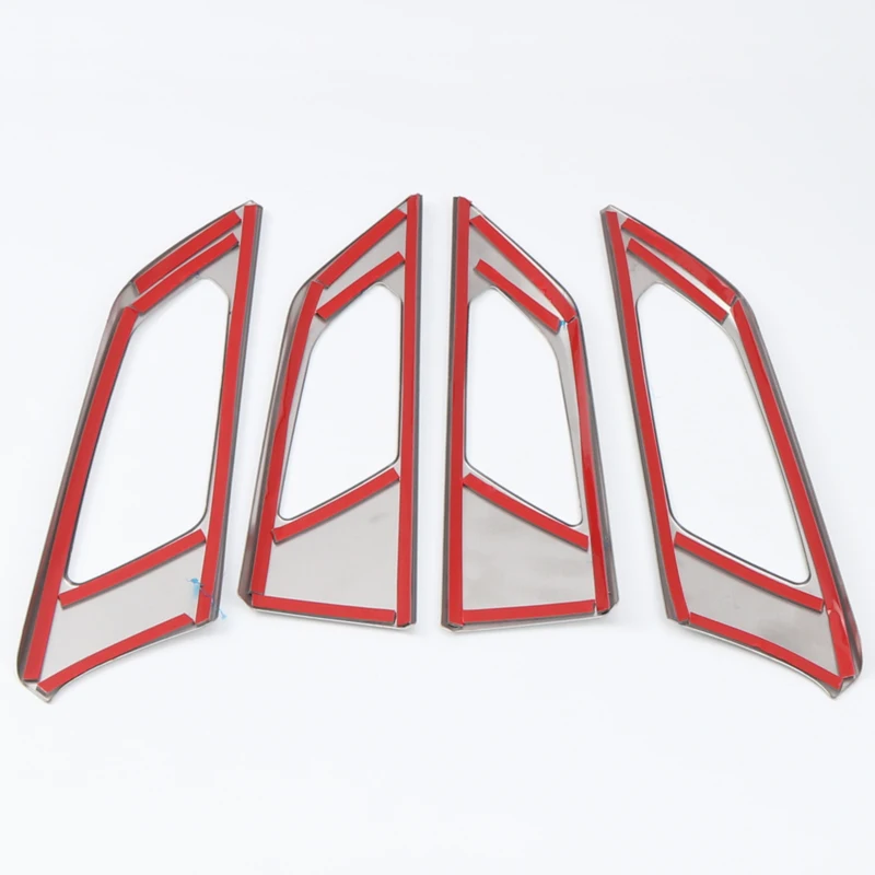 

for Volkswagen Polo Mk6 2018-2020 Stainless Steel Interior Car Door Handle Bowl Frame 4pcs Car-Styling Accessories