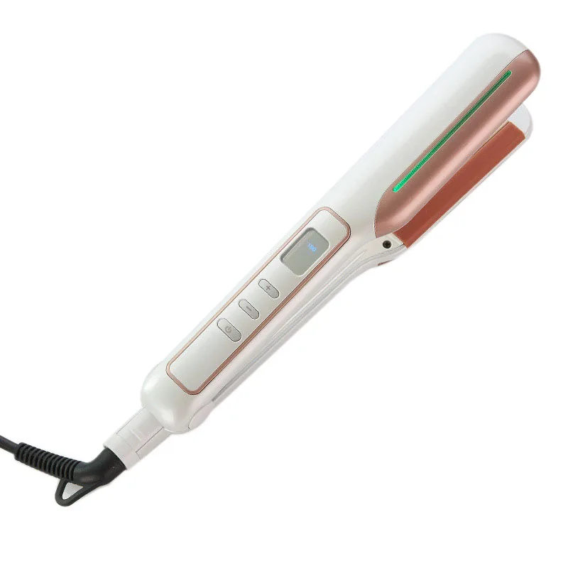 Electric Ceramic Vapor Steam Hair Straightener Brush Flat Iron Fast Heating(EU Plug) | Красота и здоровье