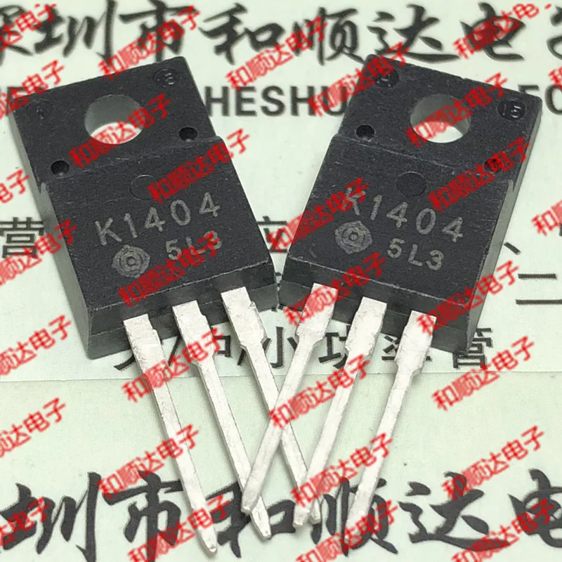 10 шт./лот K1404 2SK1404 новые имеющиеся в наличии TO 220F 600V 5A| |