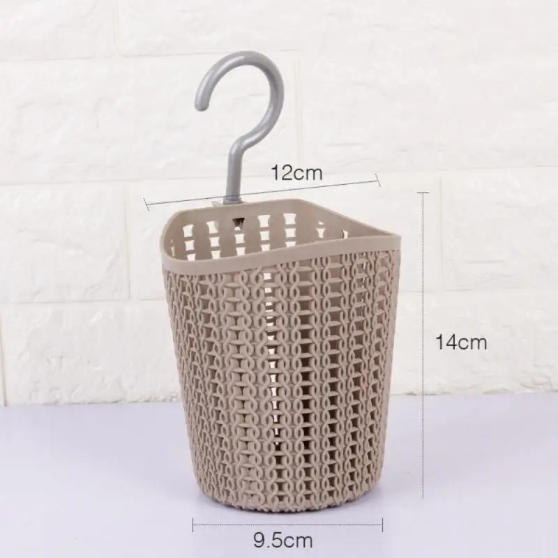 

Nordic Style Hollow Design Storage Basket Hanging Pocket Small Sack Sundries Storage Box Dirty Laundry Hamper Storage Basket