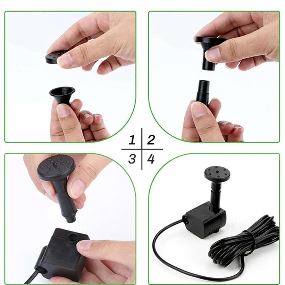 Солнечный Фонтан Водяной насос солнечной энергии фонтанов воды ртуть открытый