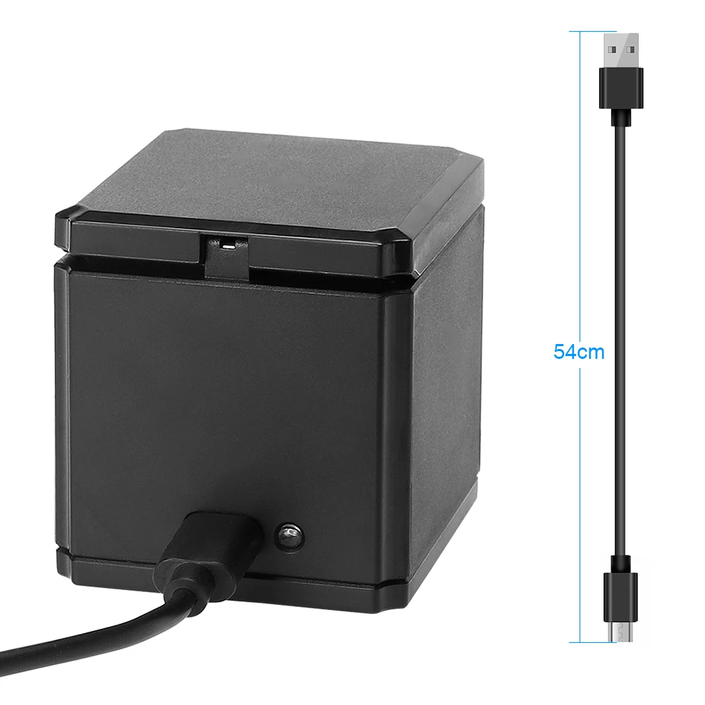 Для GoPro Hero 8 батареи 3 в 1 зарядное устройство Android type-C кабель сумка для хранения