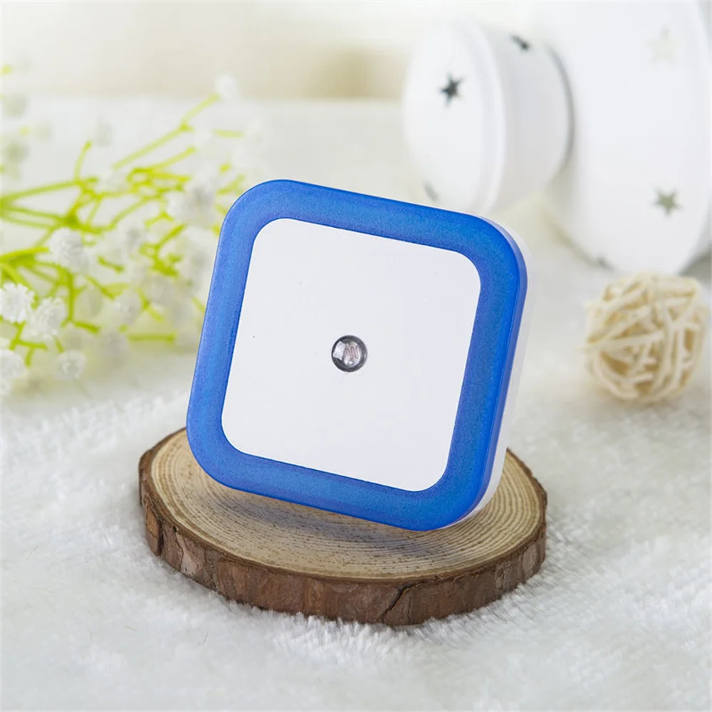 

Wireless Sensor LED Night Light EU Plug Mini Square Night Lights for Baby Room Bedroom Corridor Nightlight Lamp