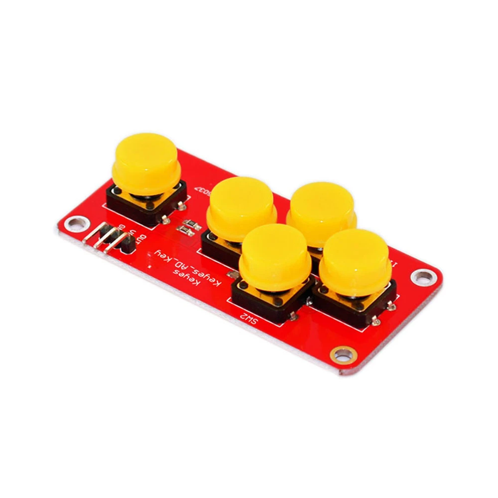 AD Keyboard Simulate Five Key Module Analog Button for arduino Sensor Expansion Board | Компьютеры и офис