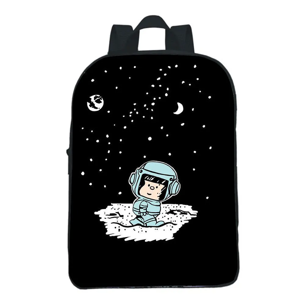 

Mafalda Backpack Children School Bag Kindergarten Bookbag Boys Girls Bags Fashion Cartoon Kawaii Painting Small Rucksack Mochlia