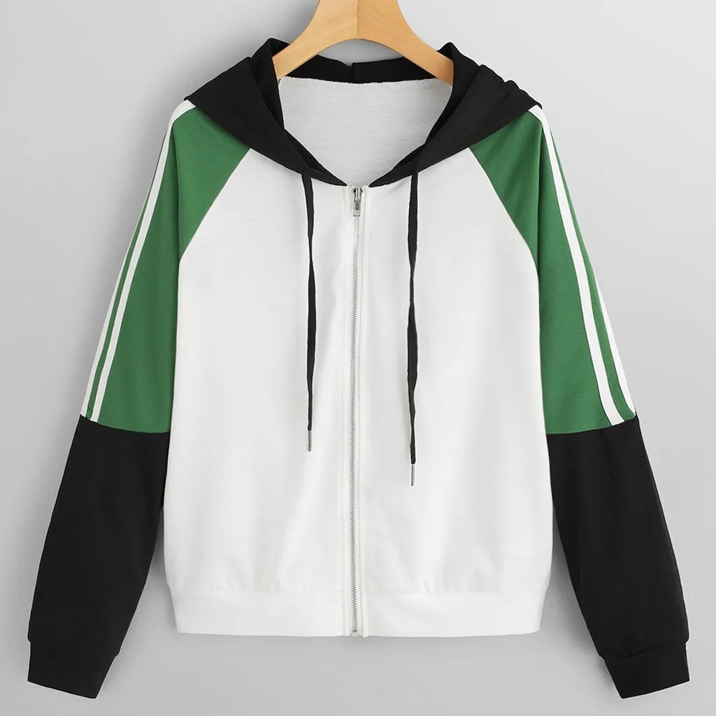 

Vogue Nice Harajuku Letters Female Thicken Shirt Casual Pullover Thick Loose Tops Korean Slim Fit Splice