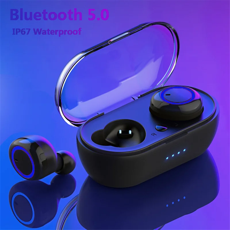 TWS A13 беспроводные Bluetooth наушники стерео бас 5 0 с микрофоном свободные руки 3D звук