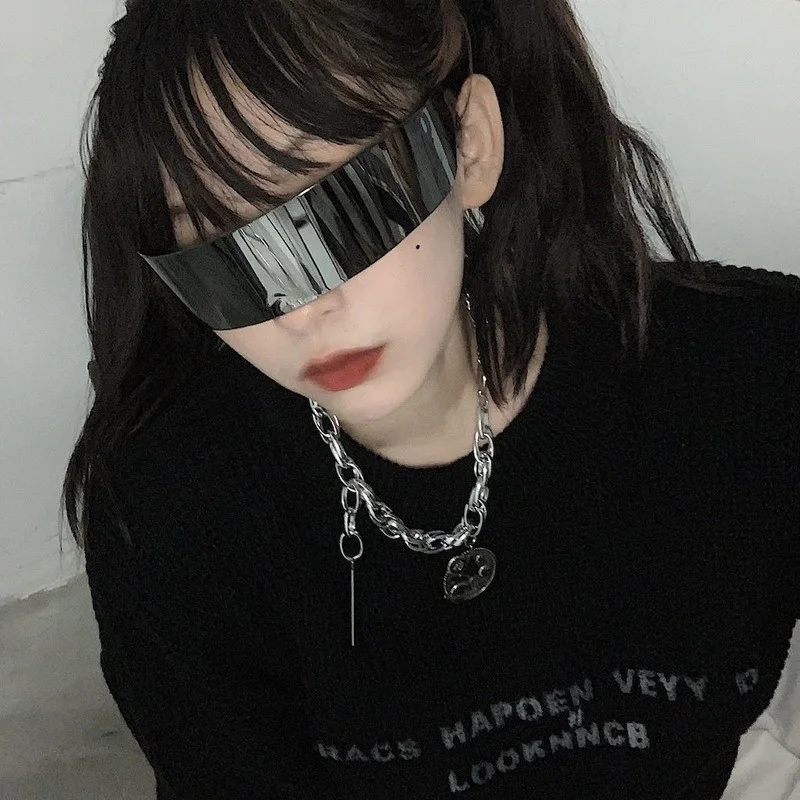 Винтажные очки в стиле панк Future Technology крутые мужские и женские для косплея