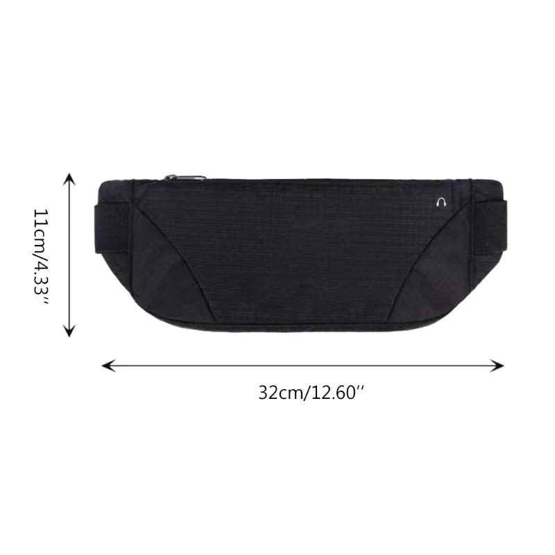 

Running Belt Waist Pack-Water Resistant Runners Belt Fanny Pack for Hiking Fitness Adjustable Running Pouch for Phones