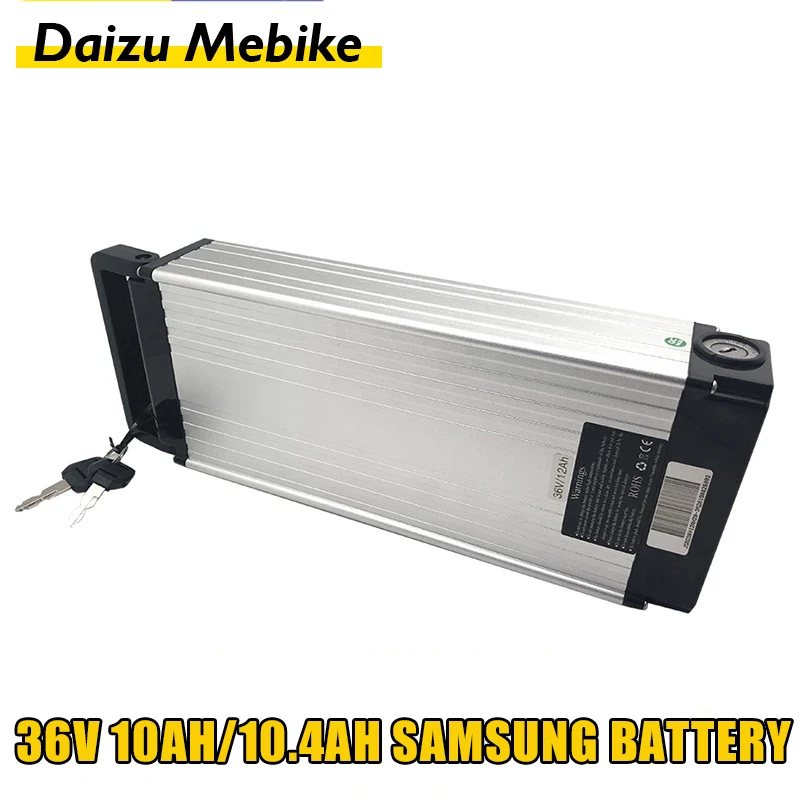 

36V 10AH/10.4AH Samsung Battery Electric Bike Rear Rack Battery Ebike Conversion Kit bicicleta electrica No Tax Battery Ebike