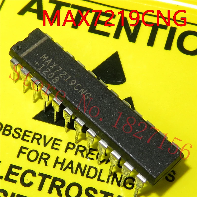 1 шт./лот MAX7219CNG MAX7219ENG MAX7219 DIP 24 100% оригинальный чип не поддельный в