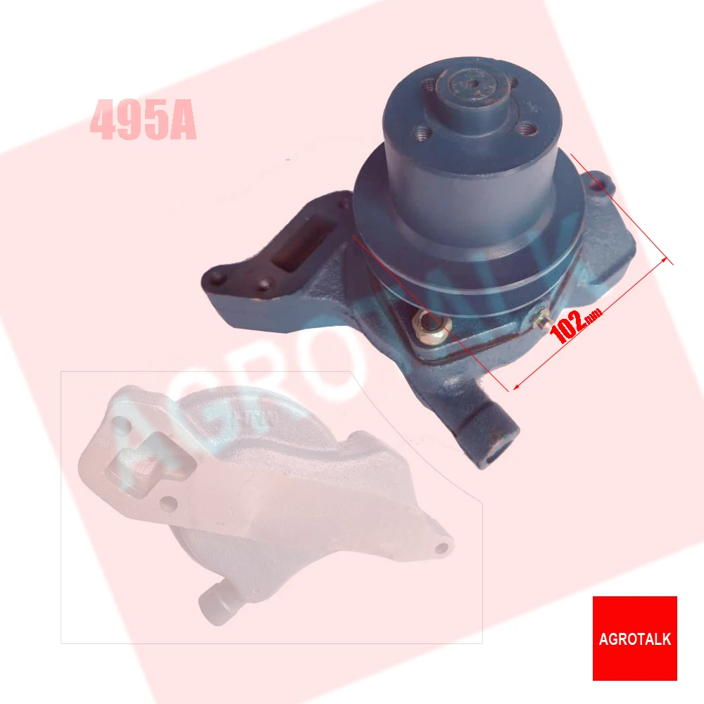 Водяной насос для Shanghai SNH504 от Шанхайского бренда 495A / SNH654 SNH754 brand 4100A /4102A артикул: |