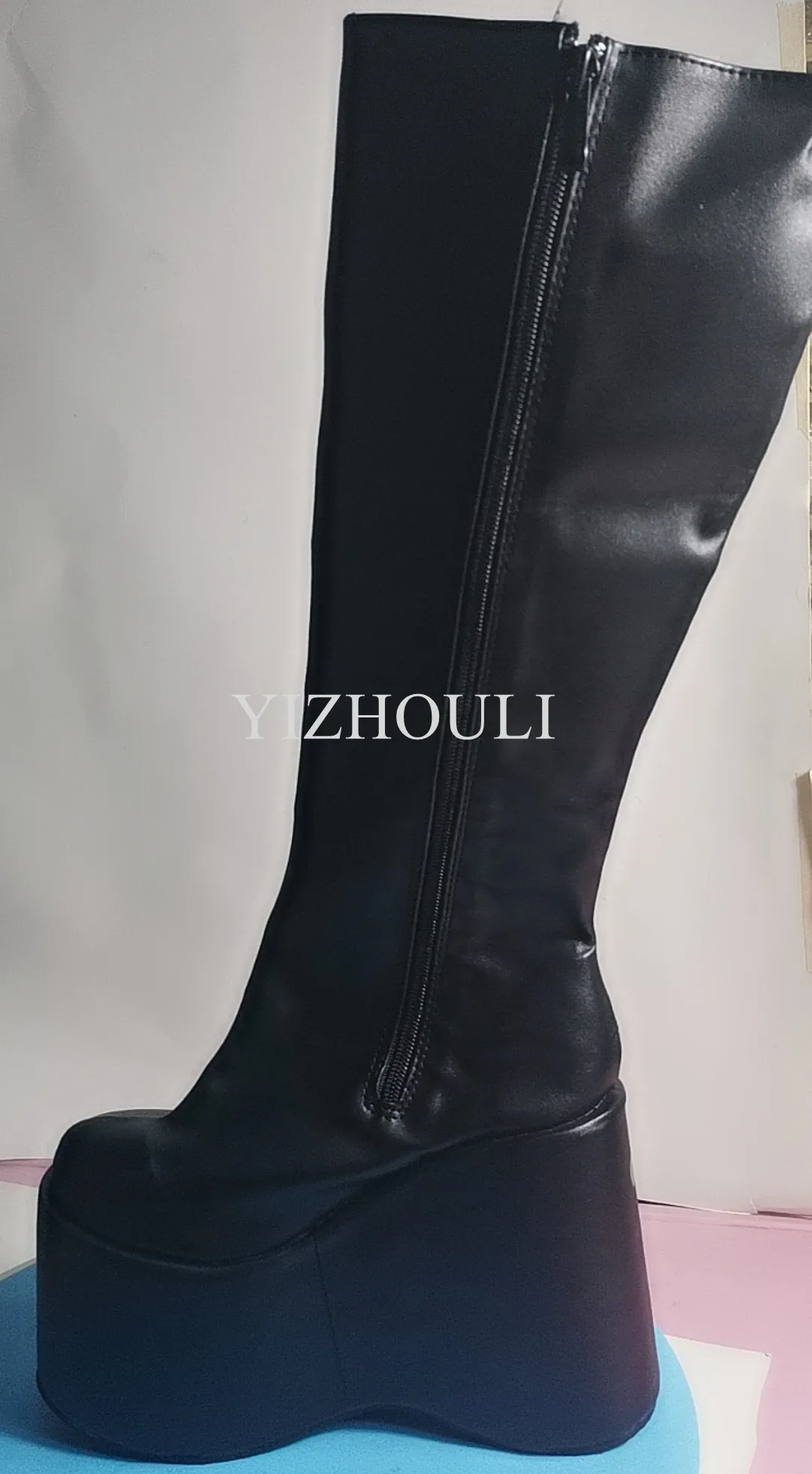 Ботинки для выступлений на танкетке 12 5 см ботинки многоцветные заказ обувь