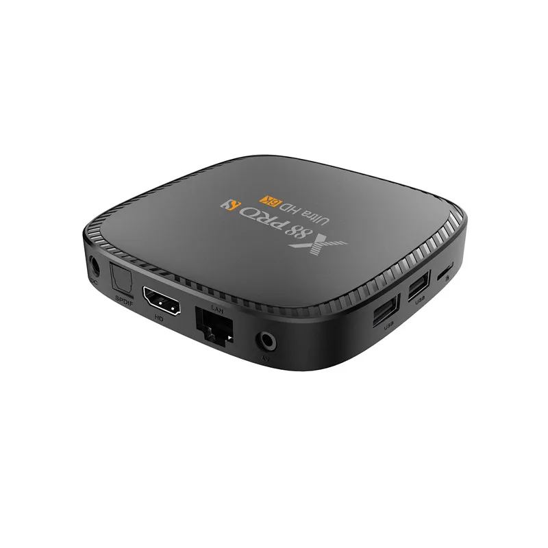 Caixa de ТВ x88 pro s allwinner h616 Android 10 0 2 4g &amp 5g duplo бруски Wi-Fi 4k 3d bluetooth 5 h. 265 conjunto с милыми