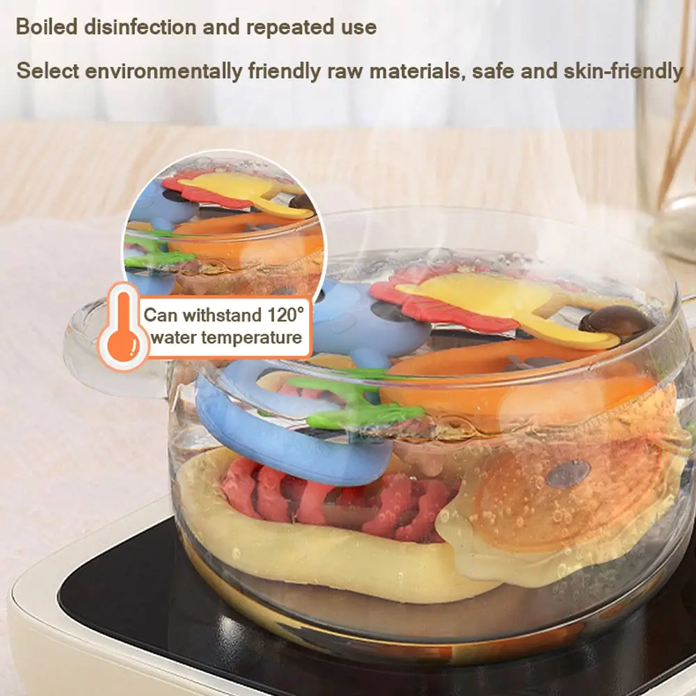 

DIY Baby Rattle Kit DIY Plush Hanging Baby Mobile Bell Kid Toy Holder Educational Crib Mobile Baby Teether Toy