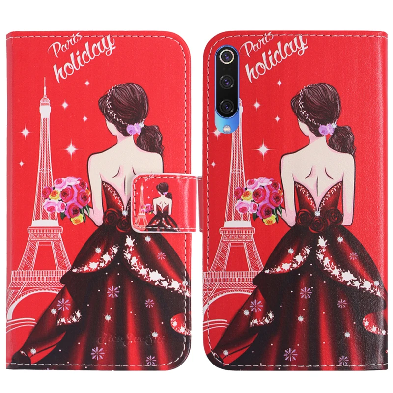 TienJueShi Стильный защитный кожаный чехол для телефона XiaoMi Mi 9 SE Redmi Note 7 TPU силиконовый