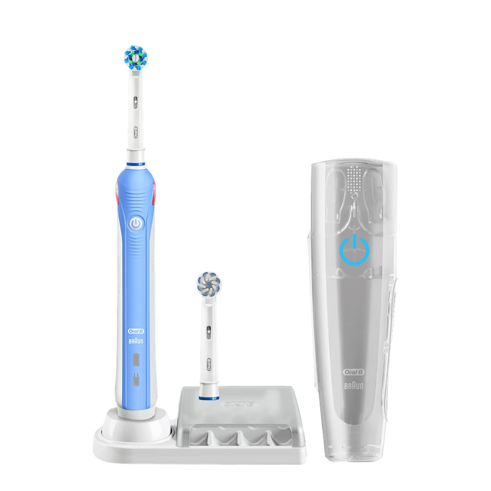 Oral B Sonic зубная щетка PRO4000 3D уход за зубами ультра звуковая электрическая