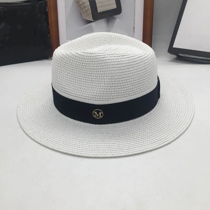 Новая соломенная шляпа Sir M на весну и лето для отдыха от солнца гребаные шапки в