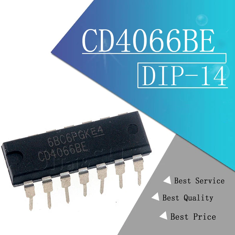 10 шт./лот CD4066BE 4066 CD4066 DIP14 новый оригинальный|Интегральные схемы| |