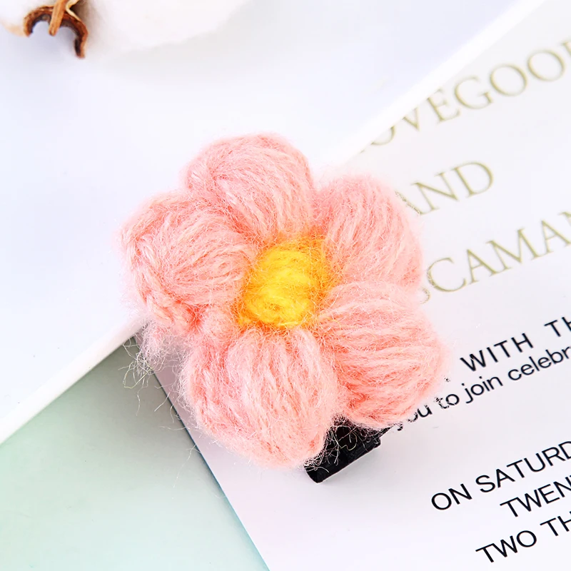 Новинка красивые заколки для волос девочек детские с цветами аксессуары детей |