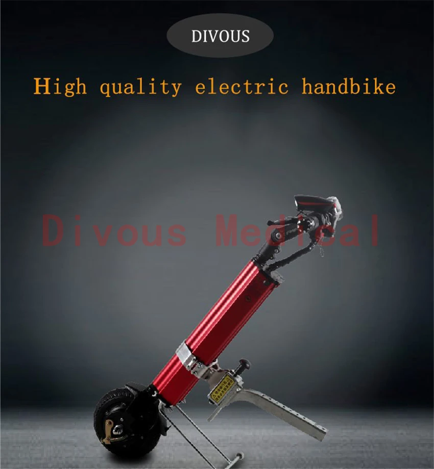 

Новый продукт, инвалидные коляски ручной работы, размер Q6 Nini, инвалидная коляска с электроприцепом, электрический ручной велосипед