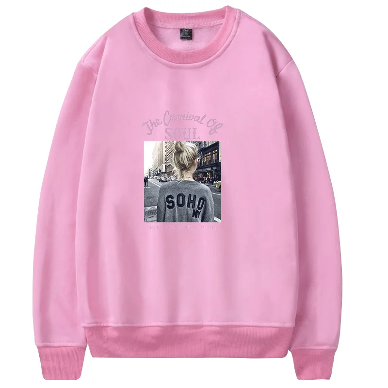 Дропшиппинг Crewneck Повседневная уникальная уличная Толстовка корейский модный