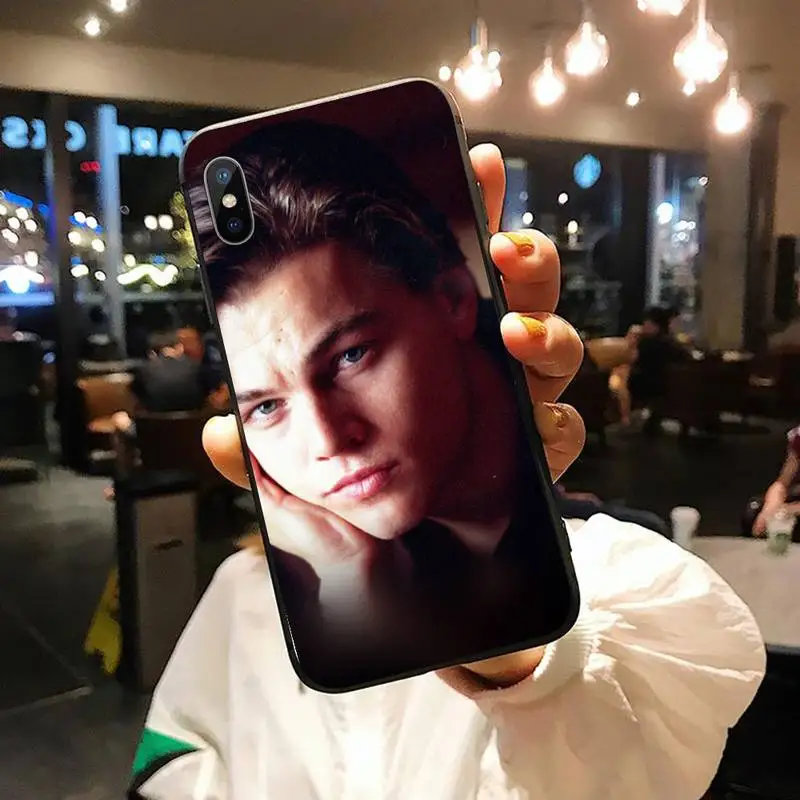 

cool Leonardo Dicaprio Famous actors Phone Case for iPhone 11 12 pro XS MAX 8 7 6 6S Plus X 5S SE 2020 XR
