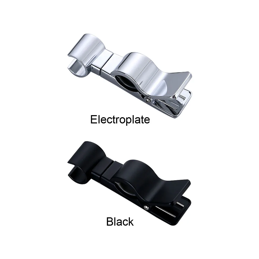 

Anti Rust Zinc Alloy Clip On Shower Head Holder Punch Free Home Bathroom Storage Bracket Easy Install Space Saving Universal