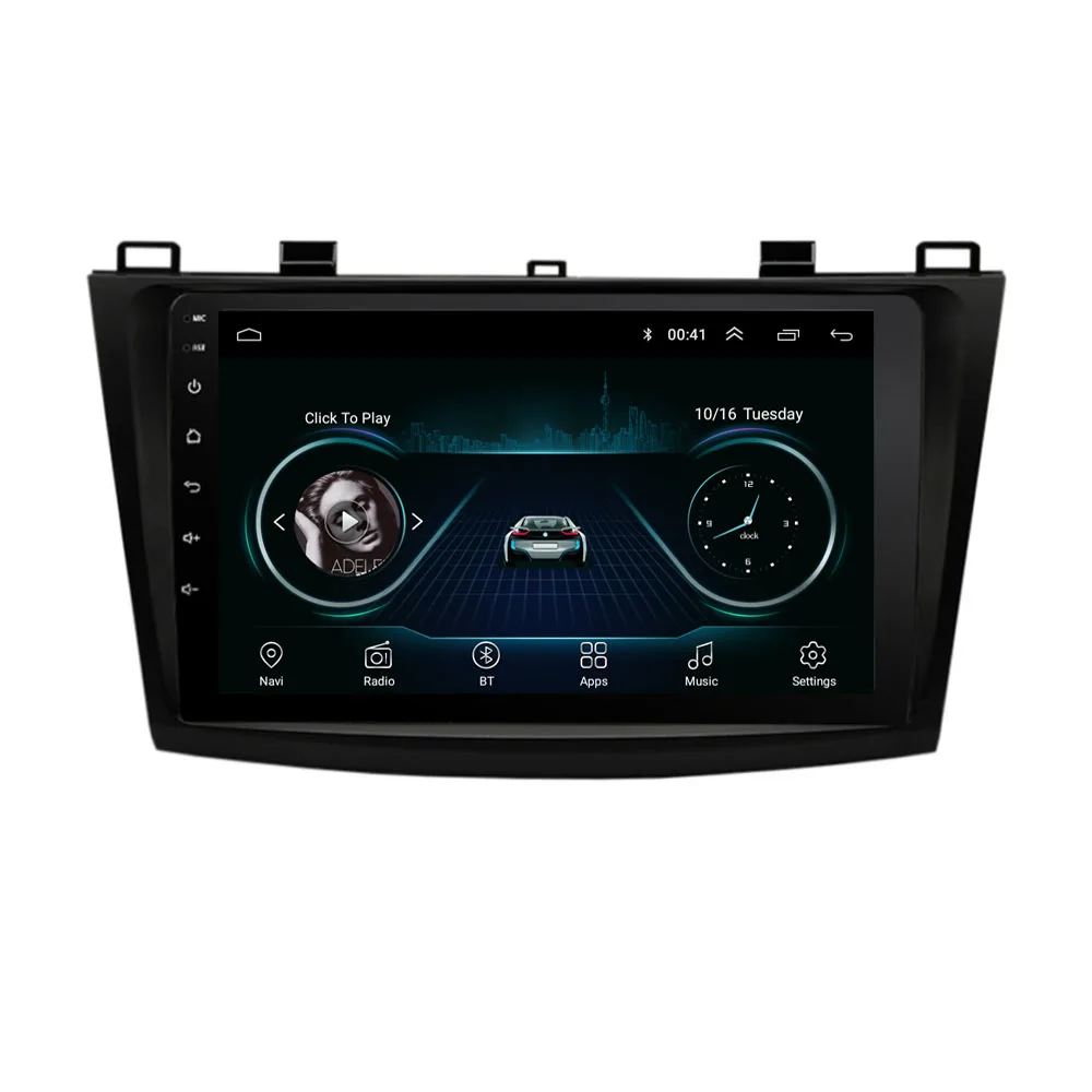 4G LTE Android 10 1 для MAZDA 3 2010 2011 2012 2013 мультимедийный DVD плеер навигация GPS