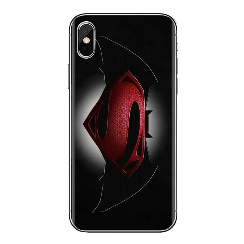 Movie Batman vs Superman logo TPU Bag Case For Samsung Galaxy S2 S3 S4 S5 MINI S6 S7 edge S8 S9 Plus Note 2 3 4 5 8 Coque Fundas |