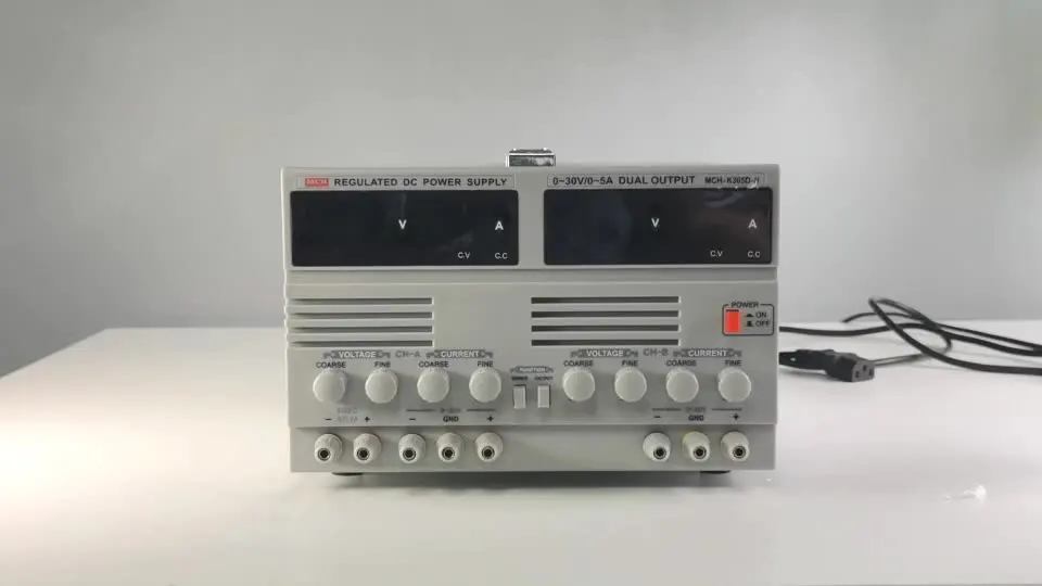 

Rectangular Linear Single Channel Adjustable DC Power Supply MCH-K3010D-II