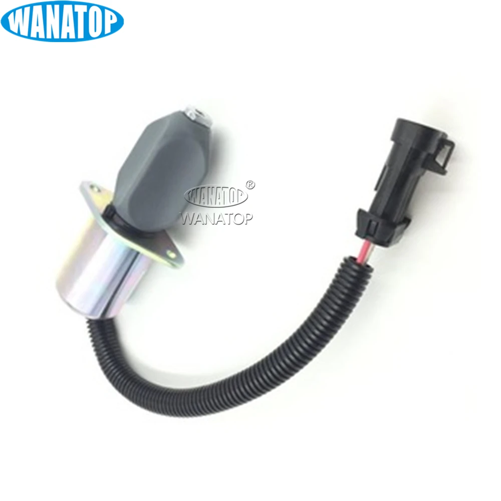 

12V Fuel solenoid 6681513 6681512 6667993 for Bobcat excavator