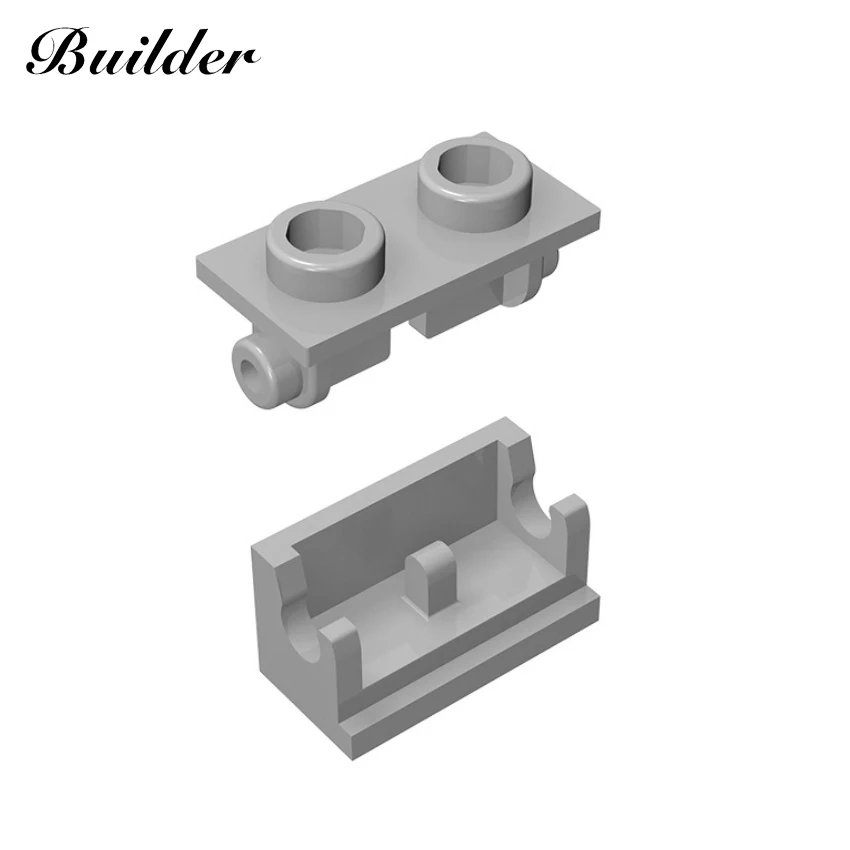 

Little Builder Building Blocks Technological DIY 1x2 Hinged Roof Plate Brick Connector MOC Compatible Toy for Children 3938+3937