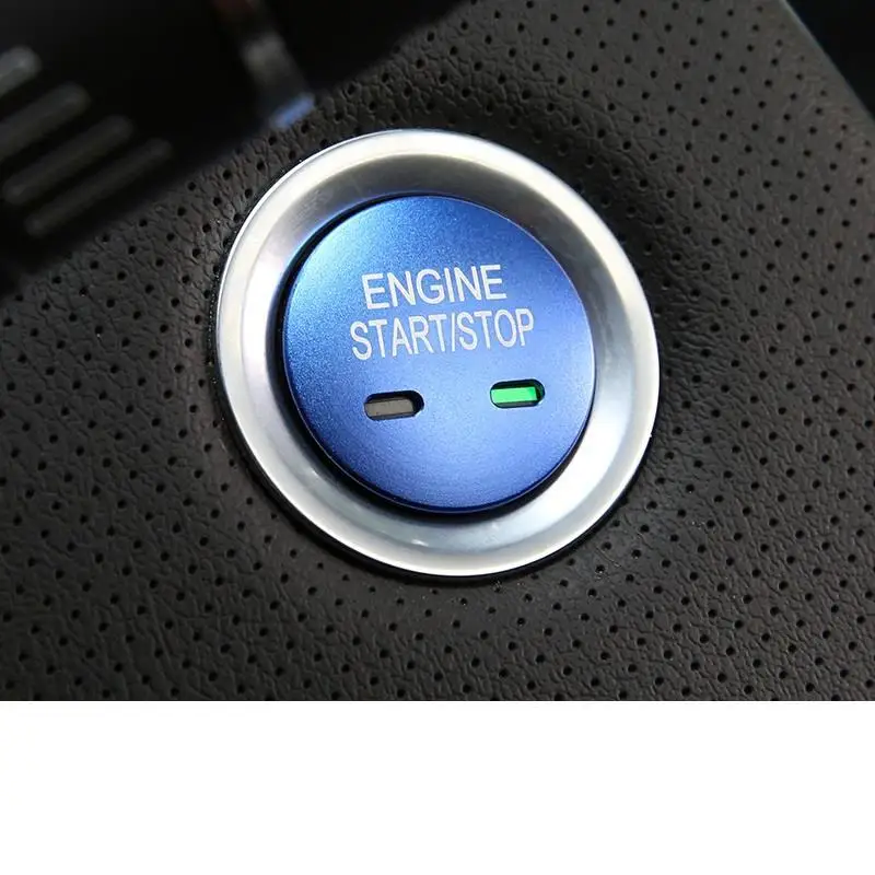 Кнопка Зажигания интерьерные декоративные хромовые автомобильные аксессуары