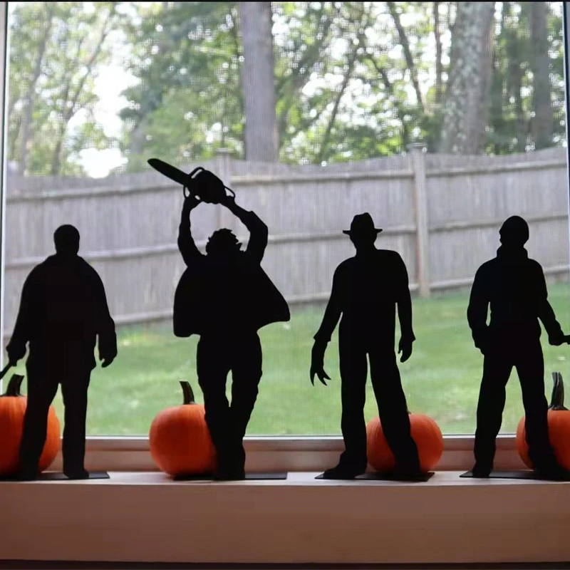 

Настольные фигурки в скандинавском стиле, металлические фигурки, статуэтка, страшная атмосфера, фотореквизит, домашний декор, настольное и...