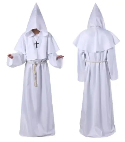 Костюм для косплея средневекового монаха на Хэллоуин взрослых | Тематическая