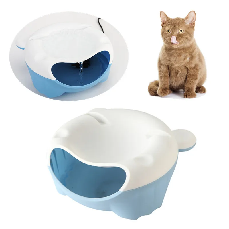 Универсальная электрическая автоматическая миска для кормления кошек и