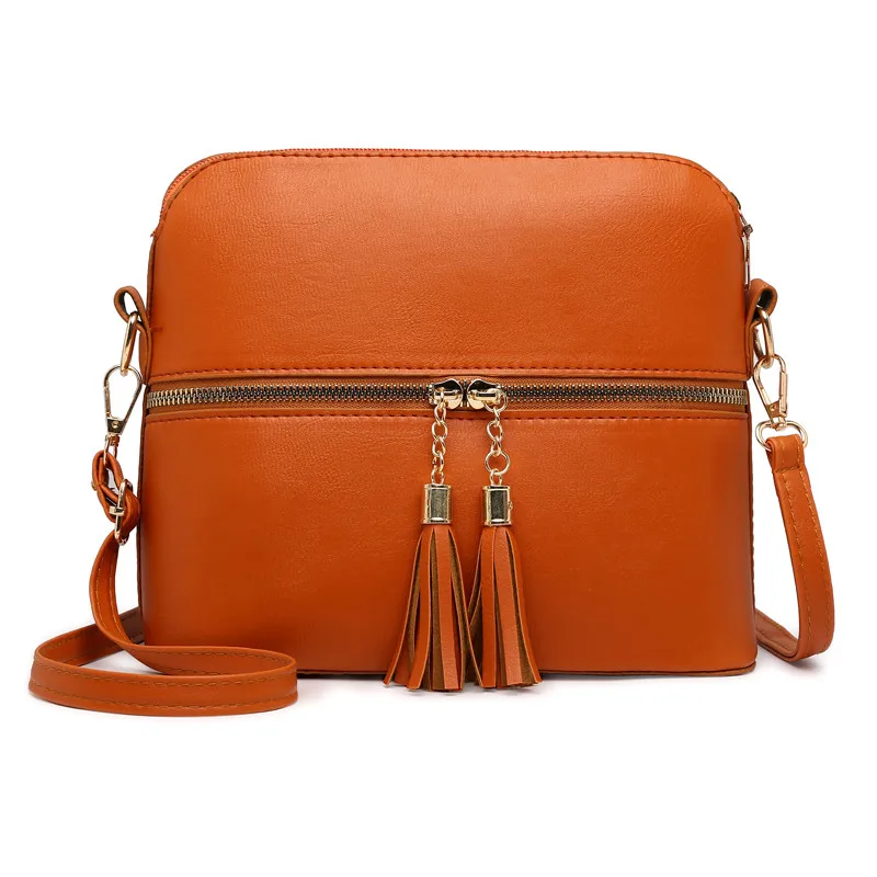 

NoEnName-Null Women Handbag Leather Satchel Shoulder Bag Tote Ladies Messenger Crossbody Bags Purse