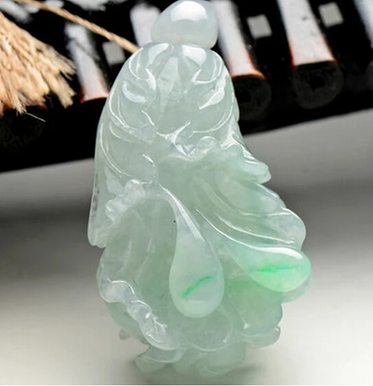 1214+++Pure natural stone cabbage pendant auspicious Ruyi Desay evil enrichment | Украшения и аксессуары