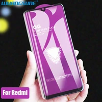 golden armor screen protector tempered glass for xiaomi redmi 10x pro 7 note 5 7 6pro 5a 6a 7a go 5plus full coverage front film