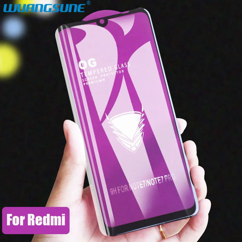 Защитное стекло для Xiaomi Redmi 10X Pro 7 Note 5 6Pro 5A 6A 7A Go 5plus|Защитные стёкла и плёнки