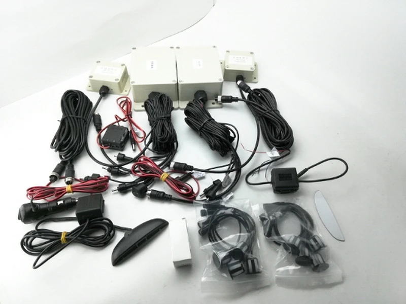 Система датчиков парковки для грузовика 24 В четыре передних задних датчика ultrosonic