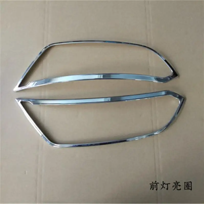 Высокое качество ABS Хром Передняя фара Крышка Накладка передняя противотуманная