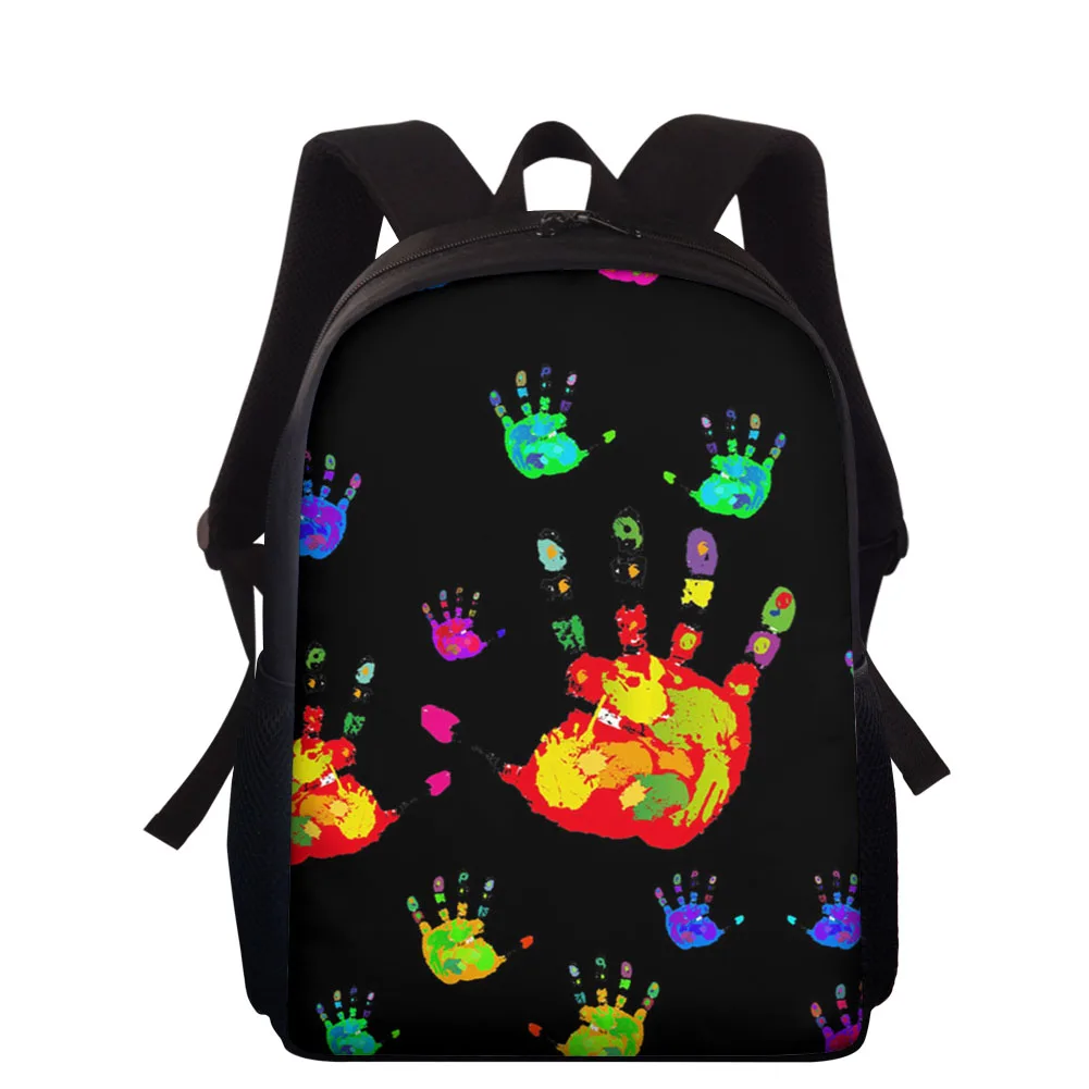 Детский рюкзак с цветочным принтом 15 дюймов для мальчиков и девочек классные